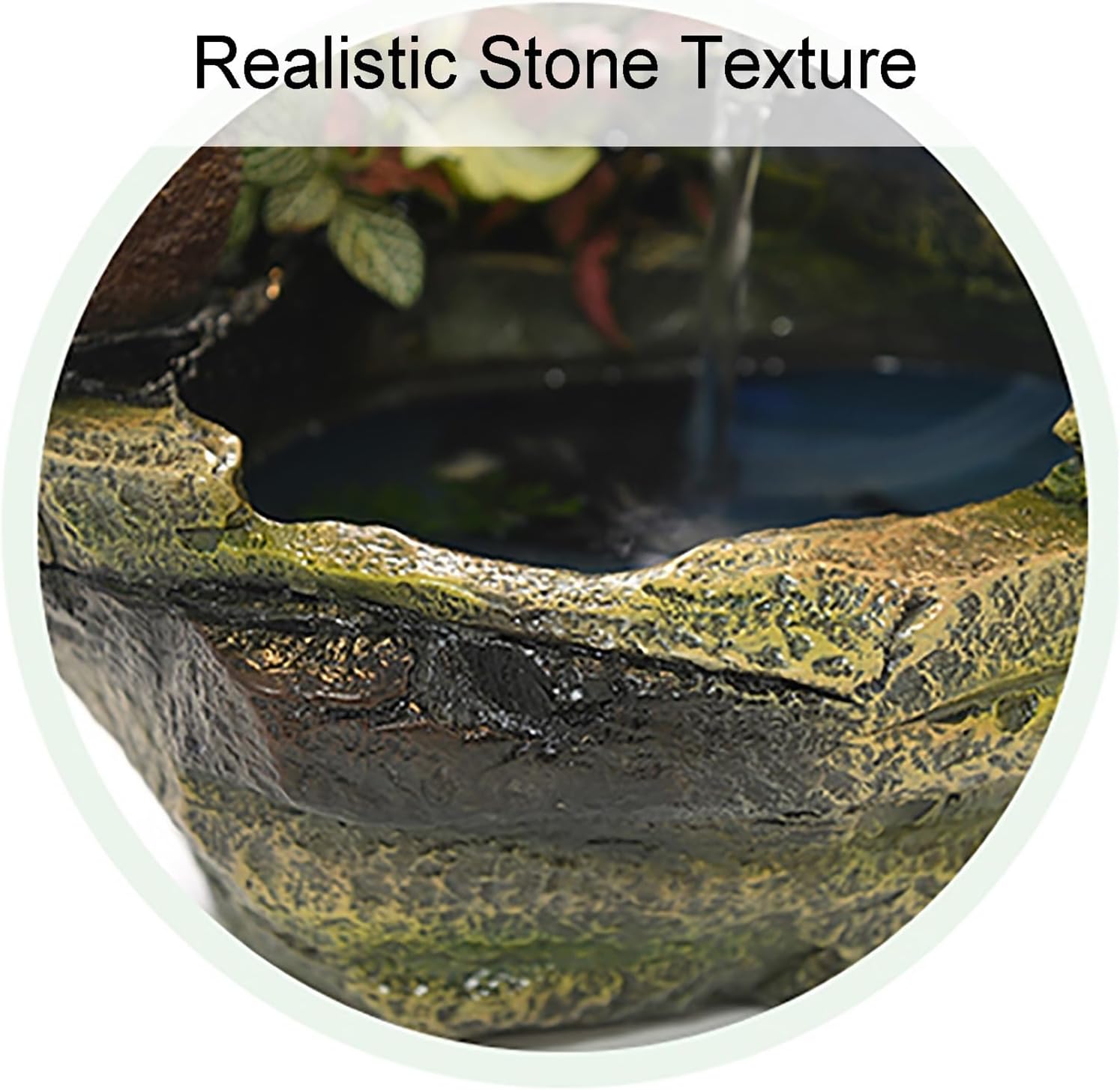 Zen Tabletop Water Fountain with Crystal Ball