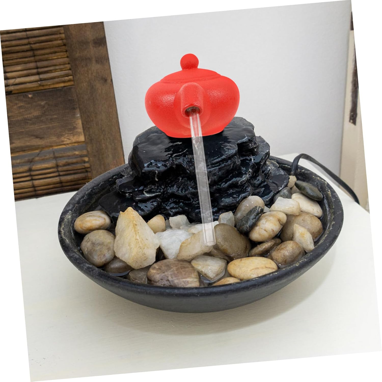 Invisible Floating Teapot Fountain Decor for Home and Hotel