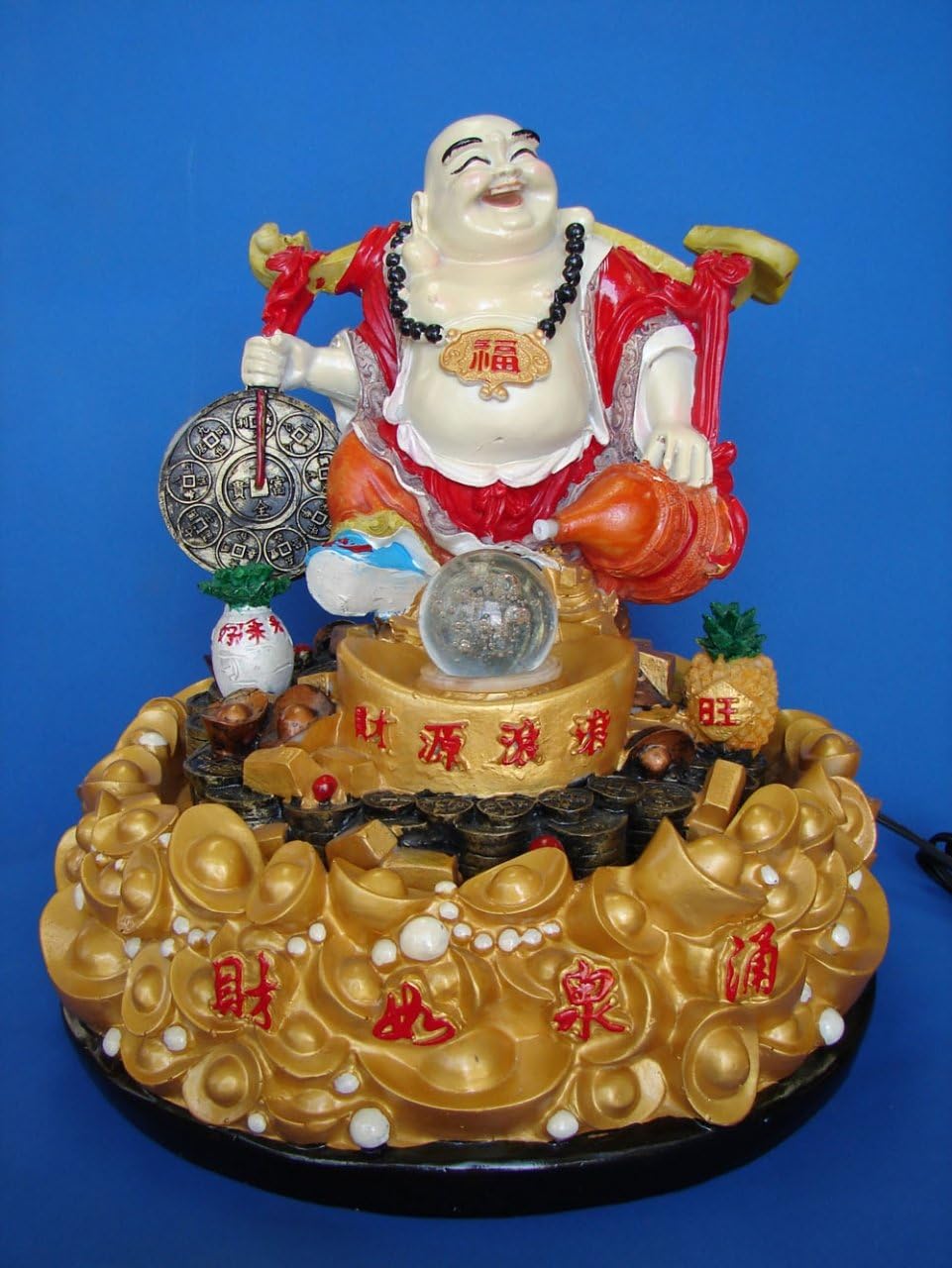 Buddha Water Fountain Carrying Coin and Wu Lou 1