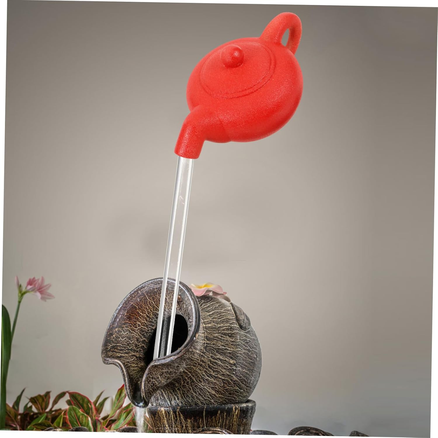 BESPORTBLE Floating Teapot Water Fountain Tabletop Decor