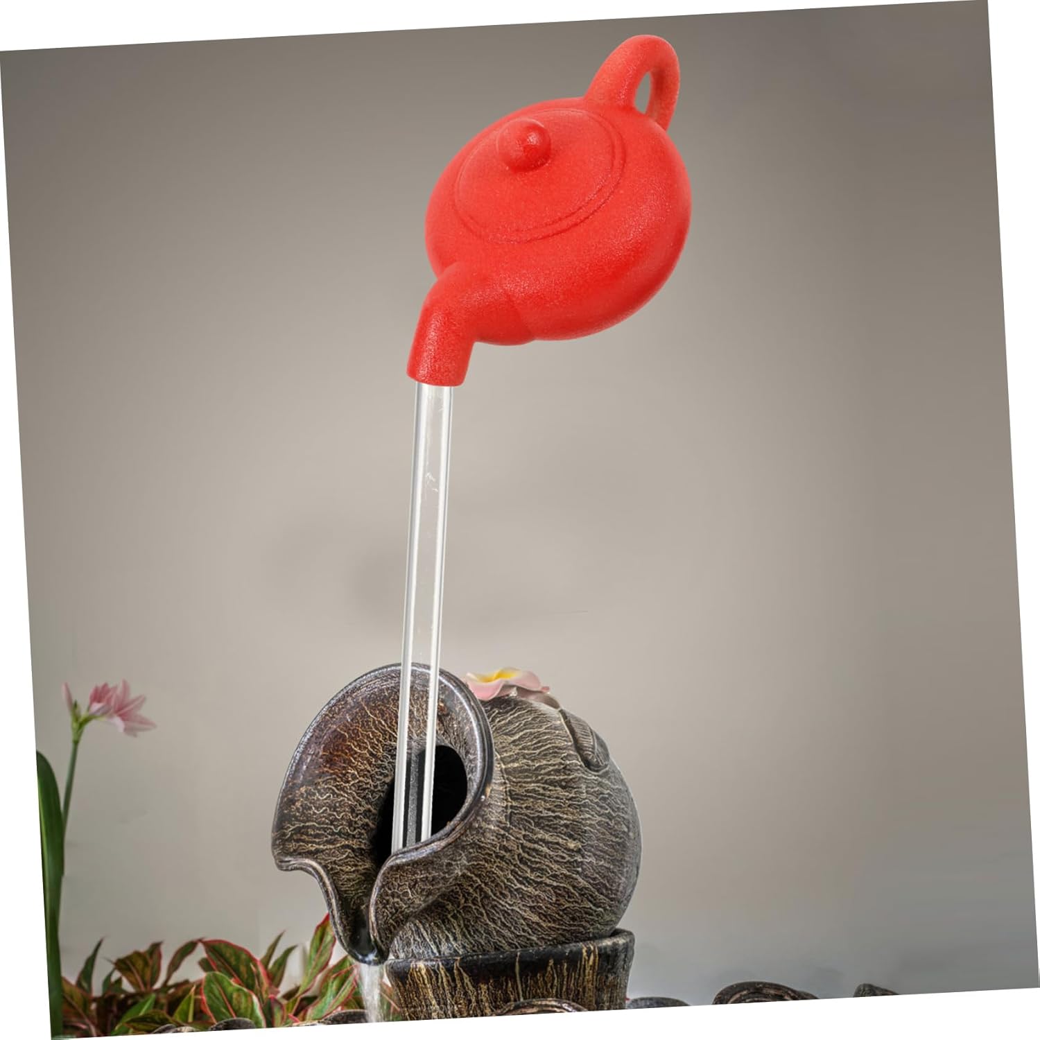 POPETPOP Floating Teapot Water Fountain Desktop Decor
