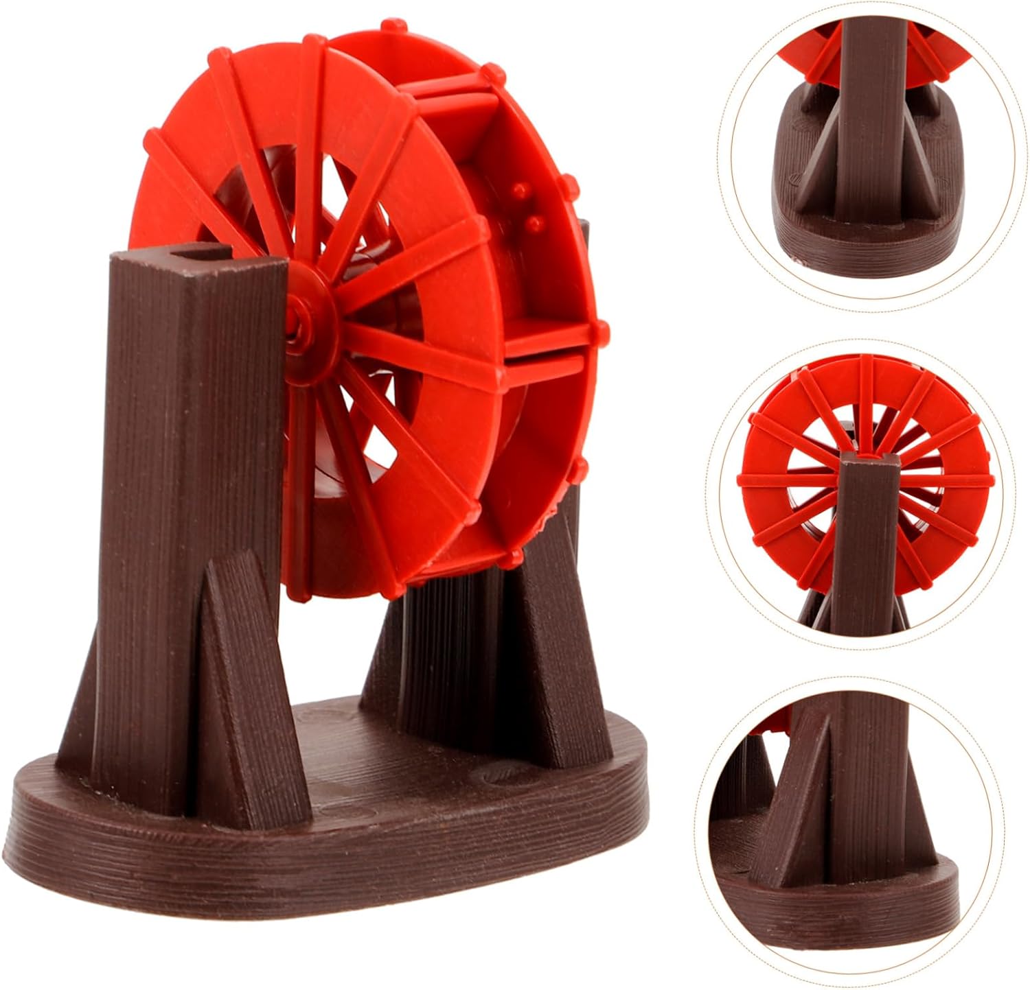 Small Water Wheel Model Portable Plastic Fountain Accessory