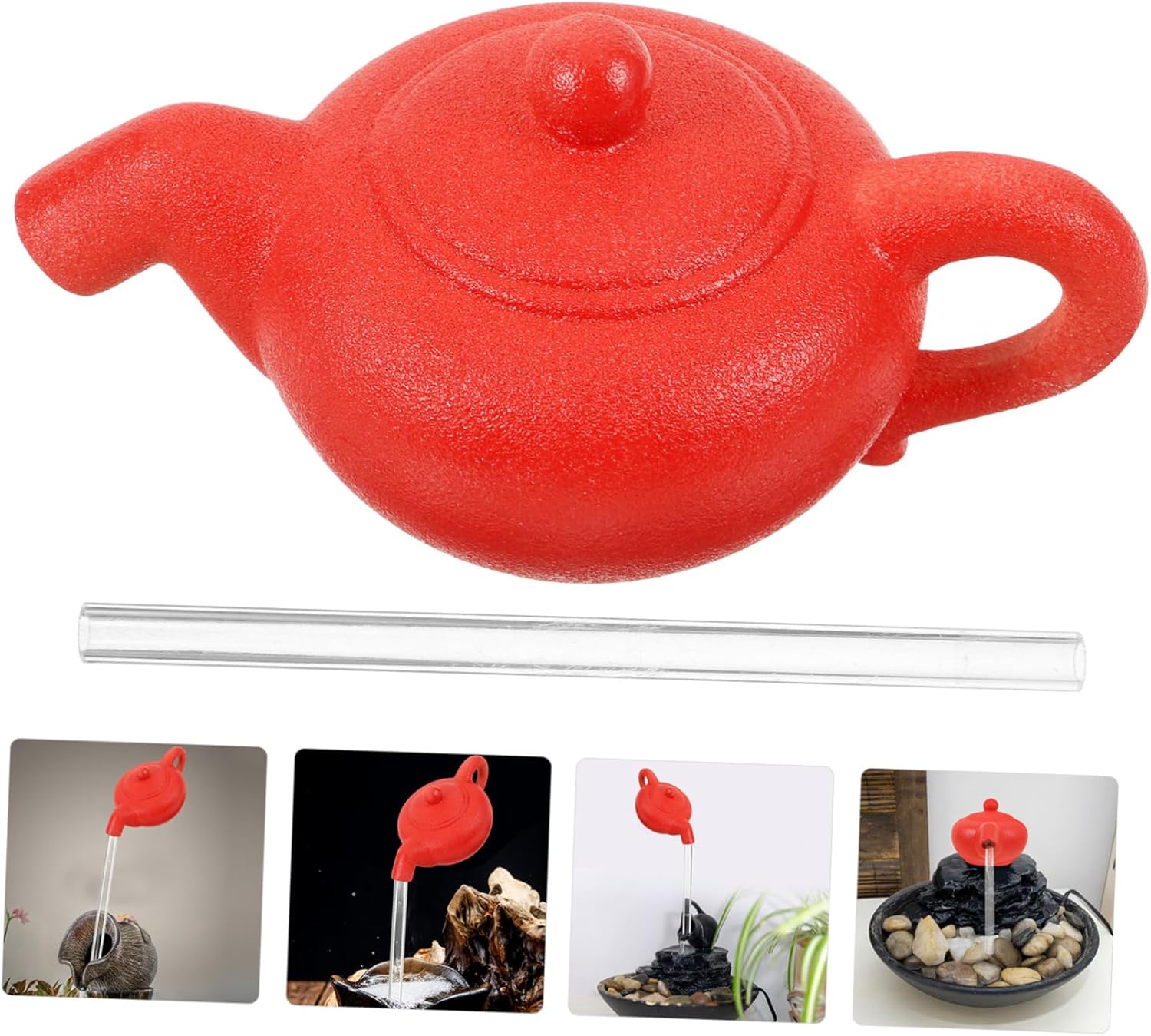 Floating Teapot Fountain Unique Tabletop Decor