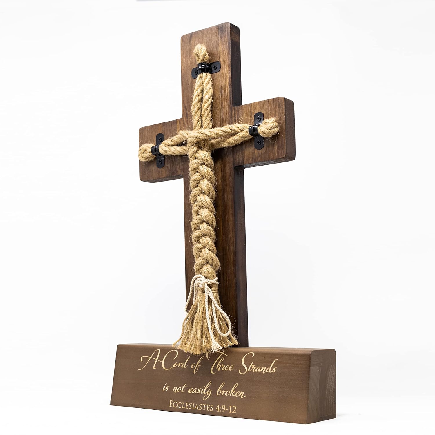 Wedding Unity Cross with Three Strands