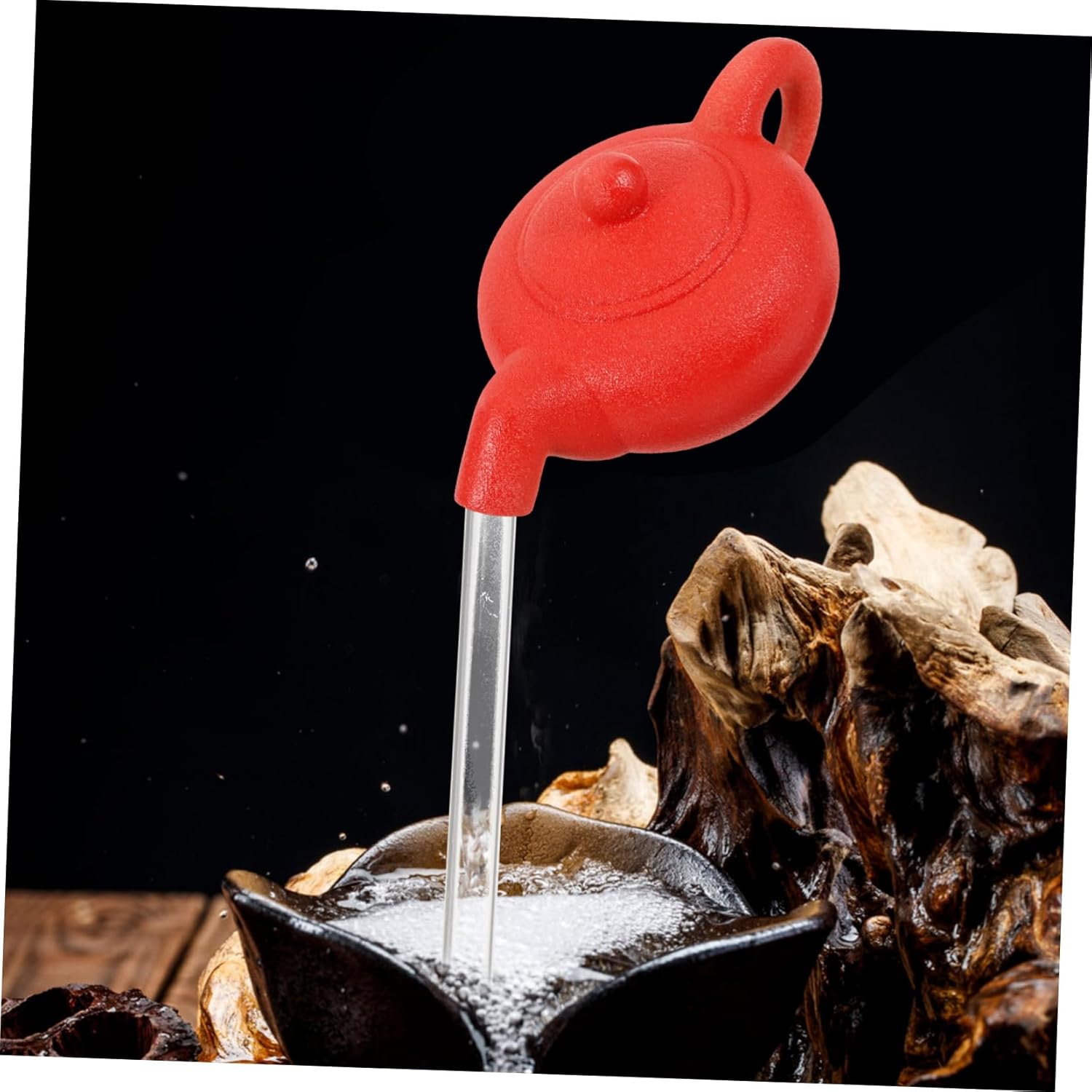 POPETPOP Floating Teapot Water Fountain Desktop Decor