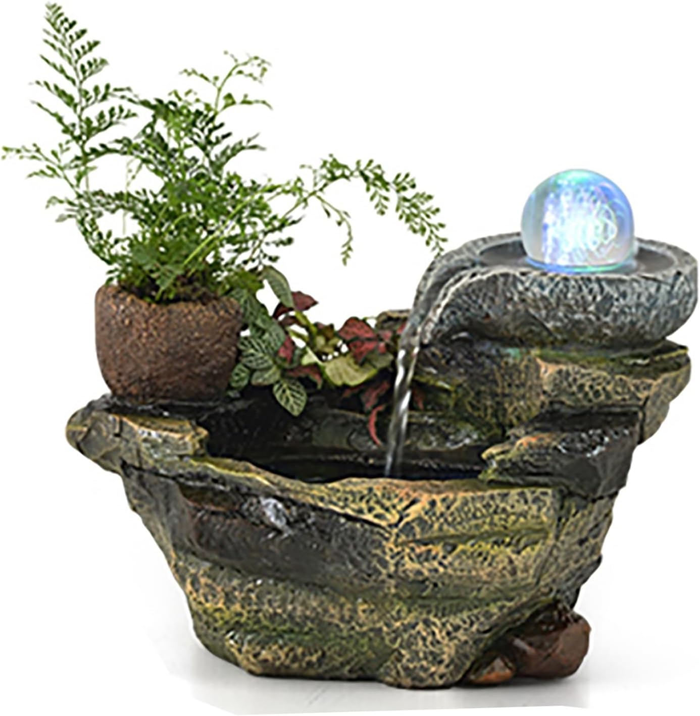 Zen Tabletop Water Fountain with Crystal Ball