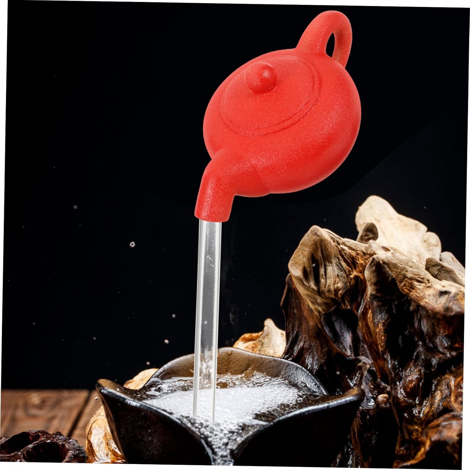 Toyvian Floating Teapot Fountain for Home and Office Desk Decoration