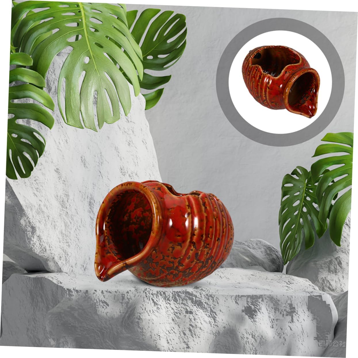PRETYZOOM DIY Ceramic Pot Water Feature Fountain