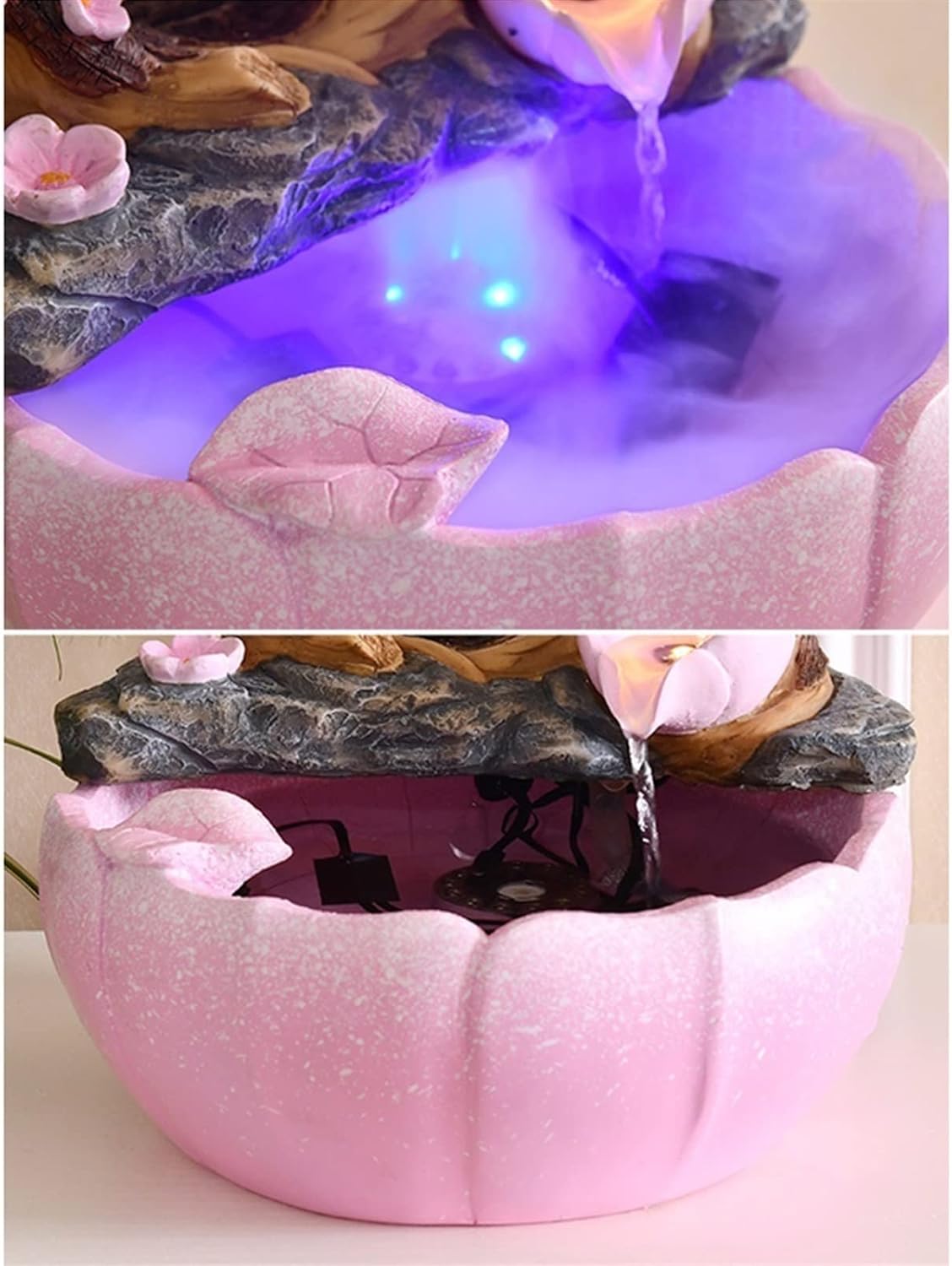 Waldor Tabletop Fountain with Atomizer for Home Decor