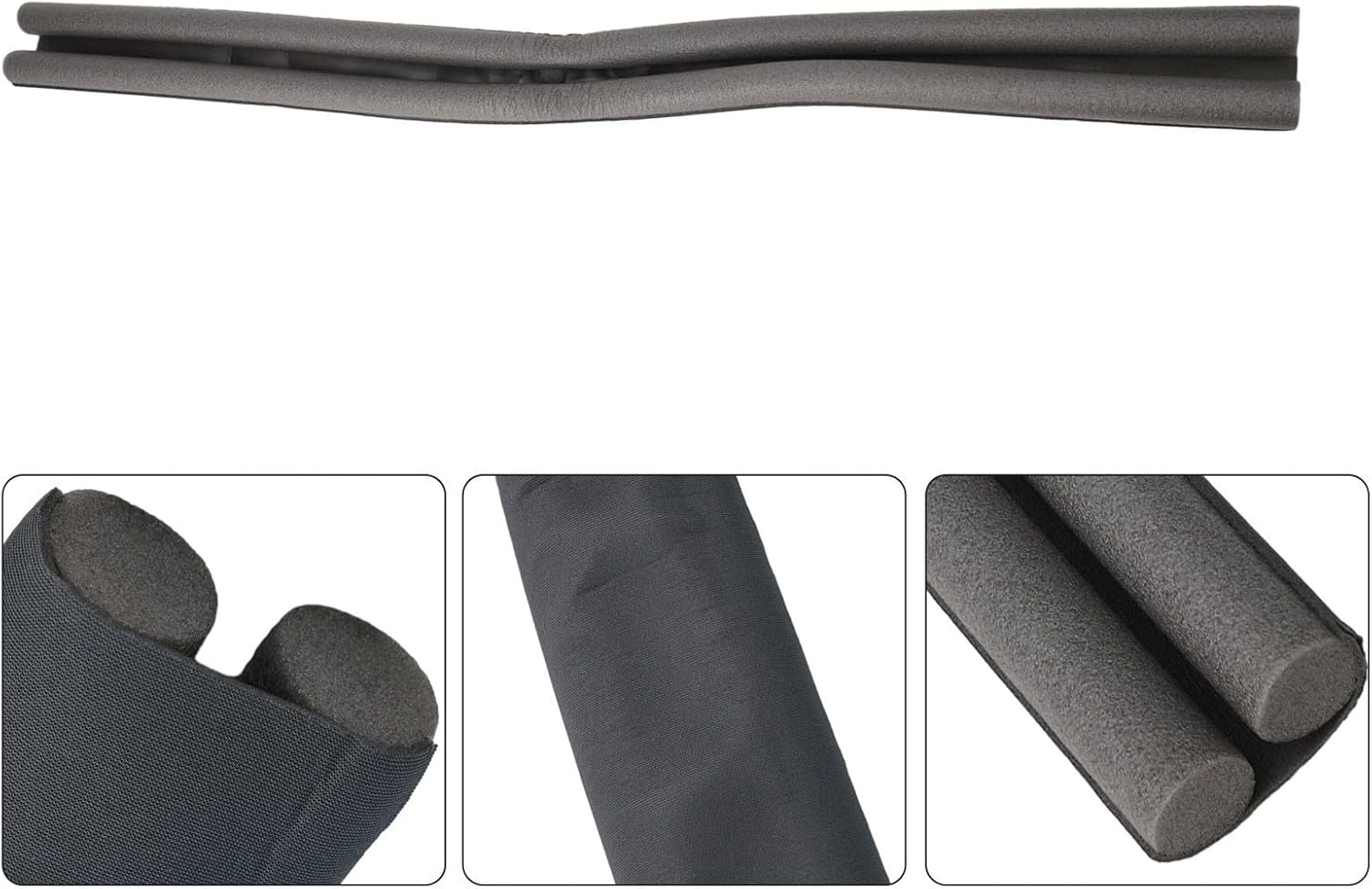 93x10cm Under Door Draft Stopper Gray