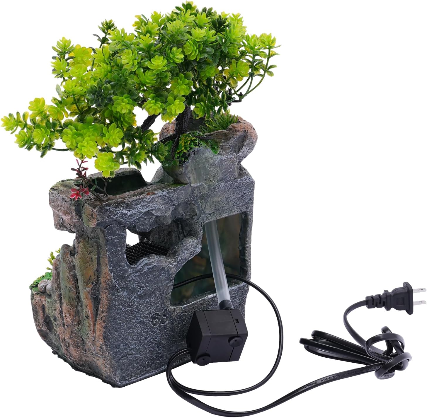 Gdrasuya10 Indoor LED Fountain with Waterfall and Rockery