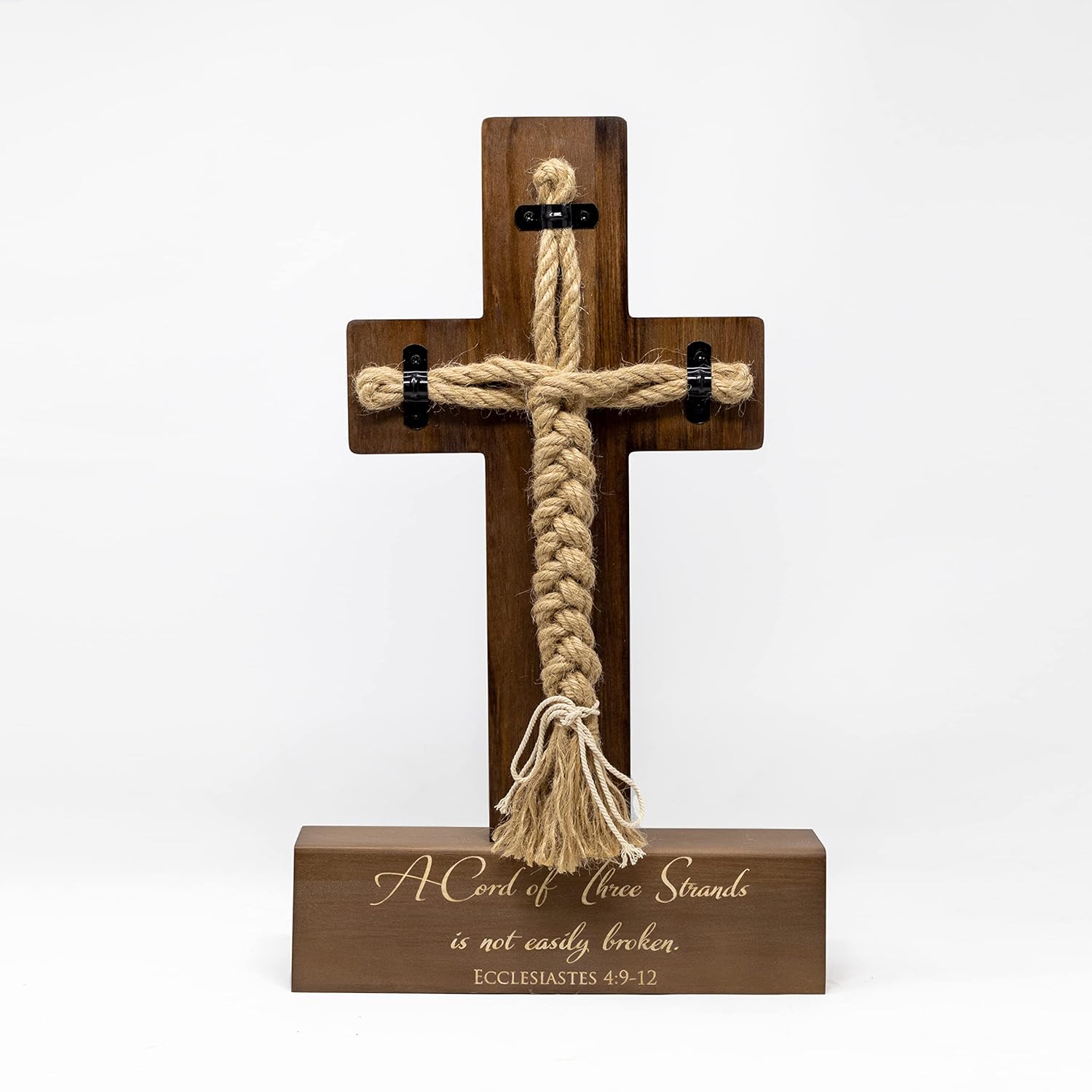 Wedding Unity Cross with Three Strands