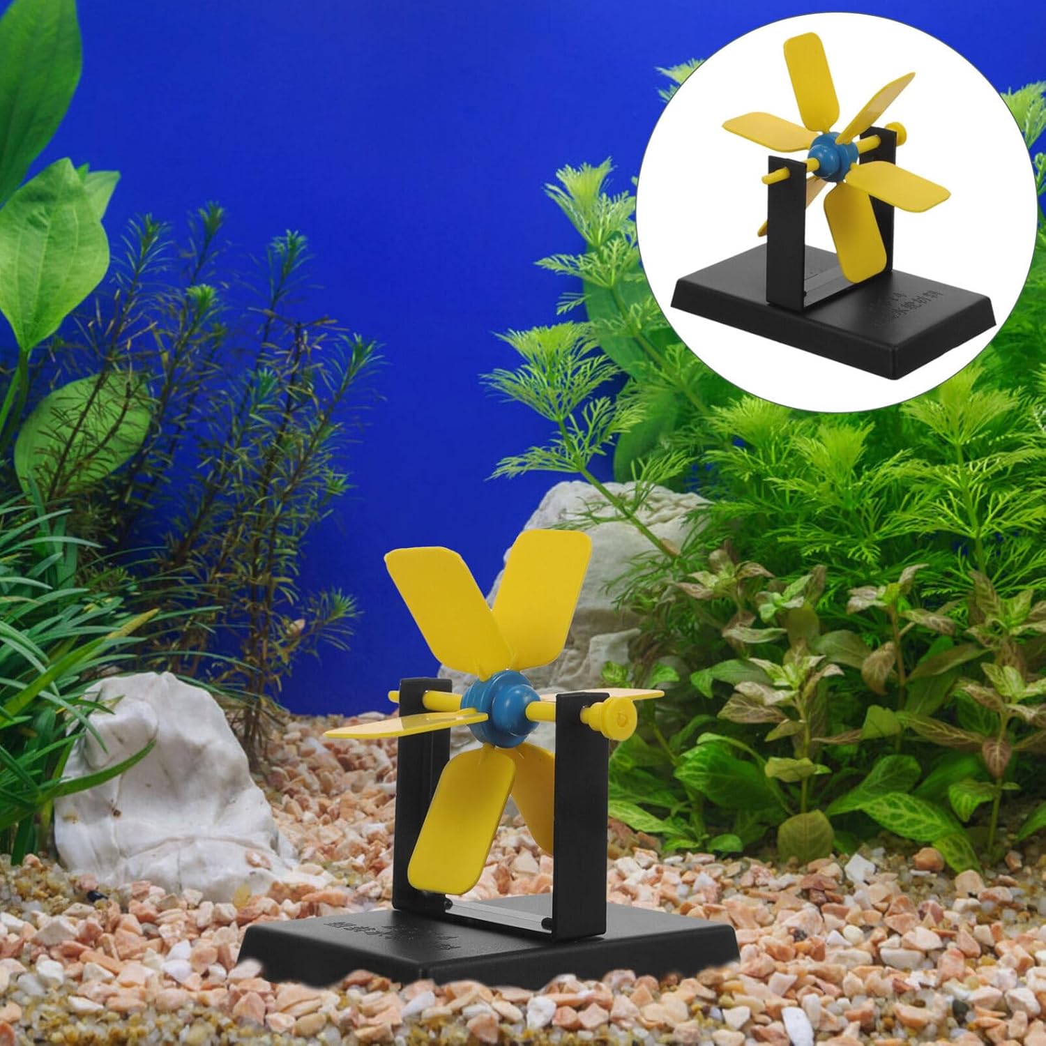 BESPORTBLE Rotating Water Wheel Fountain Decor