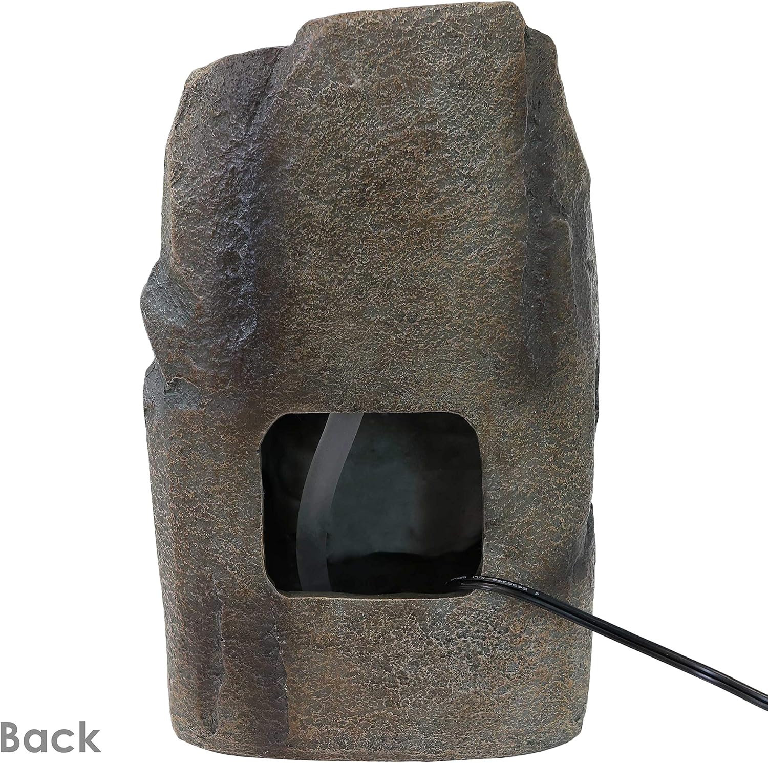 Sunnydaze Cavernous Rock Tiers Indoor Fountain - 12 Inch Decor